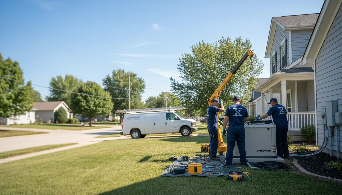 Generator Installation in Red House, WV near me